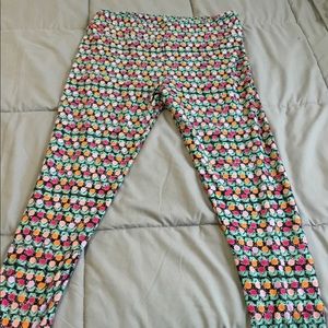 Super soft LEGGINGS, LuLaRoe. Lots of flowers!
